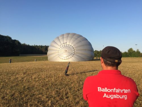 Ballonteam in Augsburg - Mitfahren bei Ballonfahrten Augsburg