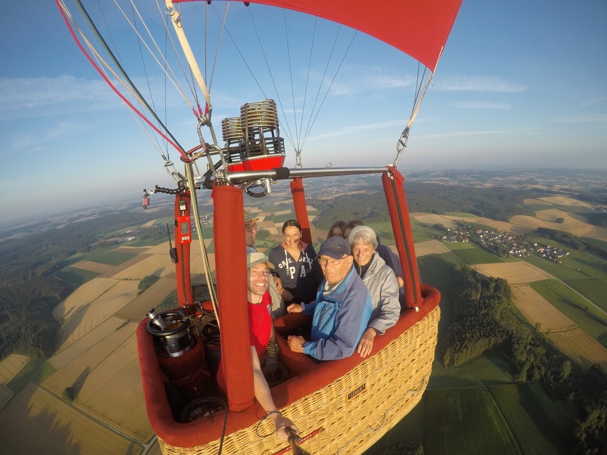 Ballonstart In Ihrem Wohnort Mit Ballonfahrten Augsburg