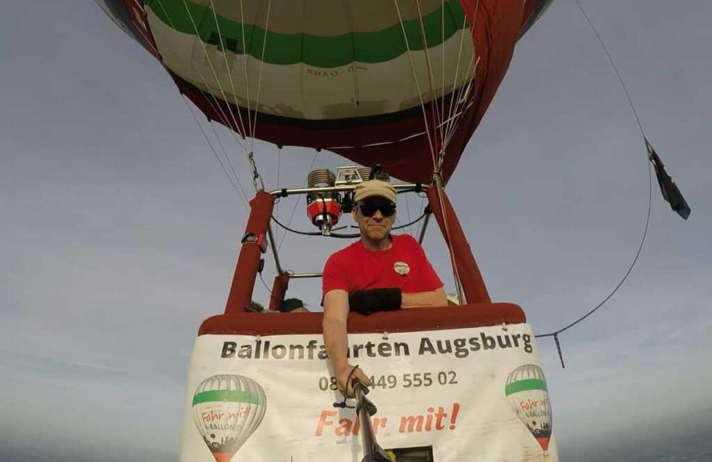 Ballonfahrer Nils Römeling