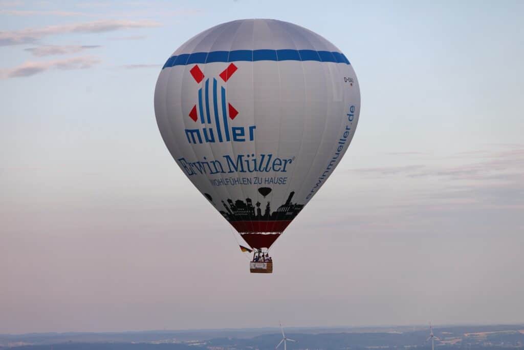 Der neue Augsburg Ballon von Erwin Müller (Foto Achim Lüders)